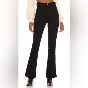 Dr. Denim Moxy Flare Jeans in Black size M